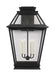 Generation Lighting Falmouth Extra Large Outdoor Wall Lantern Dark Weathered Zinc Finish With Clear Glass Panels (CO1044DWZ)