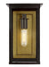 Generation Lighting Freeport Medium Outdoor Wall Lantern Heritage Copper Finish With Clear Glass Panels (CO1111HTCP)