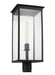Generation Lighting Freeport Large Outdoor Post Lantern Heritage Copper Finish With Clear Glass Panels (CO1201HTCP)