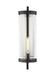 Generation Lighting Eastham Large Wall Lantern Textured Black Finish With Clear Glass Shade (CO1291TXB)