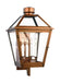 Generation Lighting Hyannis Extra Large Lantern Natural Copper Finish With Clear Glass Panels And Clear Glass Panel (CO1364NCP)