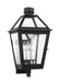 Generation Lighting Hyannis Medium Wall Lantern Textured Black Finish With Clear Glass Panels And Clear Glass Panel (CO1383TXB)