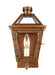 Generation Lighting Hyannis Extra Small Wall Lantern Natural Copper Finish With Clear Glass Panels And Clear Glass Panel (CO1401NCP)