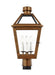 Generation Lighting Hyannis Medium Post Natural Copper Finish With Clear Glass Panels And Clear Glass Panel (CO1413NCP)