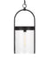 Generation Lighting Blaine Large Pendant Aged Iron Finish With Clear Glass Shade (CP1361AI)