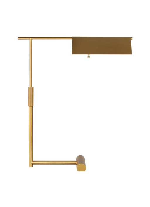 Generation Lighting Foles Table Lamp Burnished Brass Finish With Burnished Brass Steel Shade (CT1221BBS1)