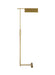 Generation Lighting Foles Floor Lamp Burnished Brass Finish With Burnished Brass Steel Shade (CT1231BBS1)