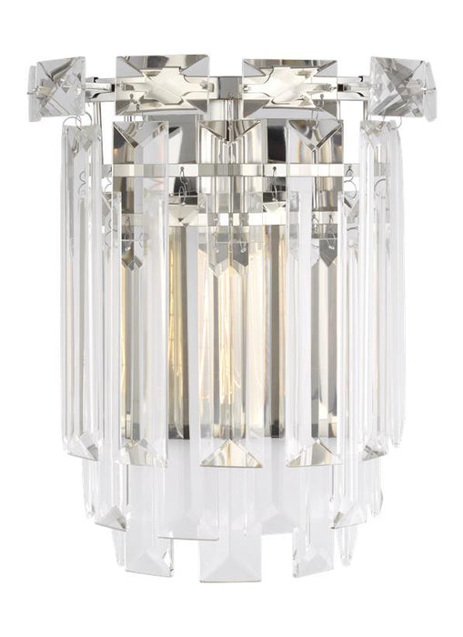 Generation Lighting Arden Sconce Polished Nickel Finish With Clear Glass (CW1061PN)