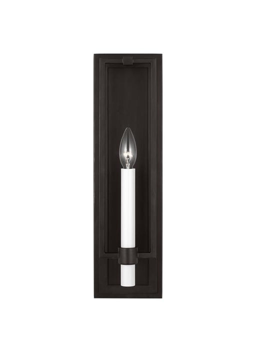 Generation Lighting Chapman And Myers Marston 1-Light Dimmable Wall Sconce Bath Vanity In Aged Iron Finish (CW1241AI)