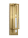 Generation Lighting Marston Tall Sconce Burnished Brass Finish (CW1241BBS)