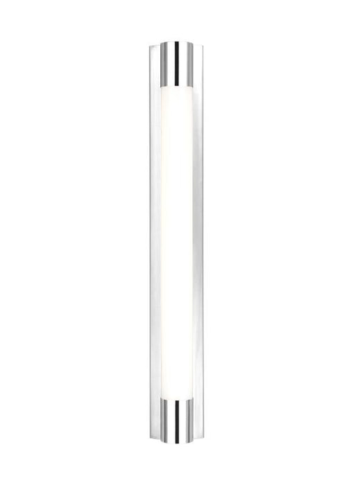Generation Lighting Loring Large Vanity Chrome Finish With Milk White Glass Shade (CW1281CH)