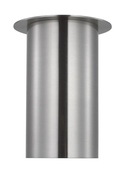 Generation Lighting Drew And Jonathan Scott Archer 1-Light Small Flush Mount In Brushed Steel Finish With Brushed Steel/Steel Shade (DJF1021BS)