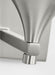 Generation Lighting Toffino Modern 1-Light Wall Sconce Bath Vanity In Brushed Steel Silver Finish With Milk Glass Shade (DJV1021BS)