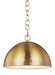 Generation Lighting Whare Medium Pendant Burnished Brass Finish (EP1241BBS)
