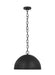 Generation Lighting Ellen Degeneres Whare 1-Light Large Pendant In Aged Iron Finish With Aged Iron Steel Shade (EP1251AI)