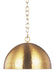 Generation Lighting Whare Large Pendant Burnished Brass Finish (EP1251BBS)