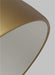 Generation Lighting Cotra Table Lamp Burnished Brass Finish With Burnished Brass Steel Shade (ET1322BBS1)