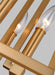 Generation Lighting Conant Small Lantern Gilded Satin Brass Finish (F3149/4GSB)