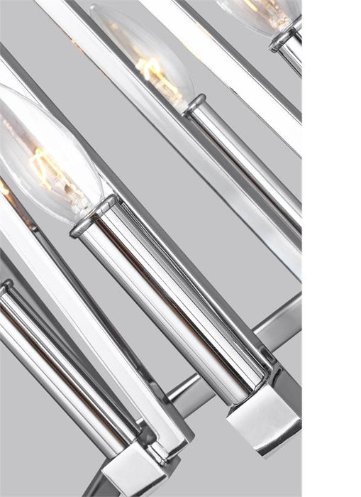 Generation Lighting Conant Medium Lantern Chrome Finish (F3150/4CH)