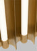 Generation Lighting Carson 5-Light Flush Mount Burnished Brass Finish With White Acrylic Diffusers (KF1095BBS)