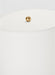 Generation Lighting Kate Spade Anderson 1-Light Dimmable Large Table Lamp In New White Finish With White Linen Fabric Shade (KST1171NWH1)