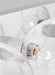 Generation Lighting Monroe Contemporary Indoor Dimmable 5-Light Vanity In A Polished Nickel Finish With Clear Glass Shades (KSV1035PNGW)