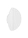 Generation Lighting Dottie Large Sconce Matte White Finish With Matte White Steel Shade (KSW1011MWT)