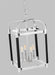 Generation Lighting Hadley Small Lantern Polished Nickel Finish (LC1134PN)