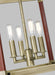 Generation Lighting Hadley Small Lantern Time Worn Brass Finish (LC1134TWB)