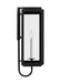 Generation Lighting Edgar Traditional Outdoor Large 1-Light Wall Lantern In A Textured Black Finish With Clear Glass Panel (LO1011TXB)