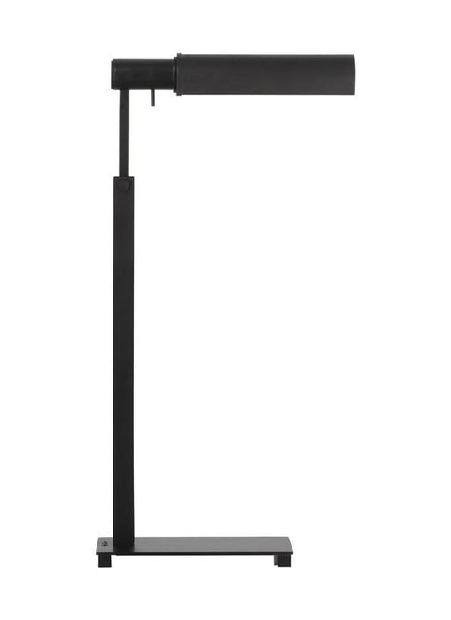 Generation Lighting Lauren Ralph Lauren Leonard 1-Light Small Task Floor Lamp In Aged Iron Finish (LT1181AI1)