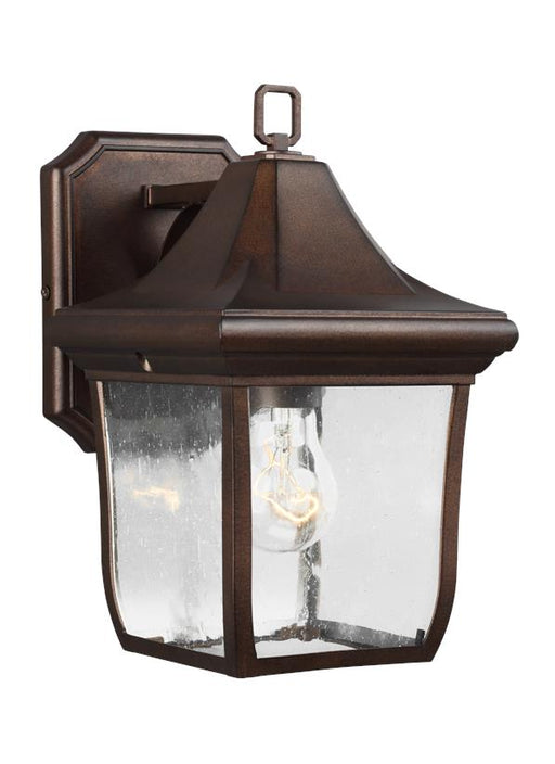 Generation Lighting Oakmont Small Lantern Patina Bronze Finish With Clear Seeded Glass (OL13100PTBZ)