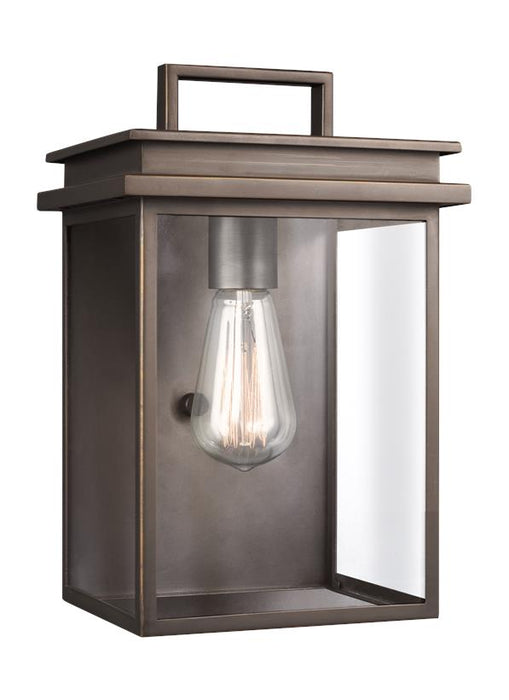 Generation Lighting Glenview Small Lantern Antique Bronze Finish With Clear Glass (OL13601ANBZ)
