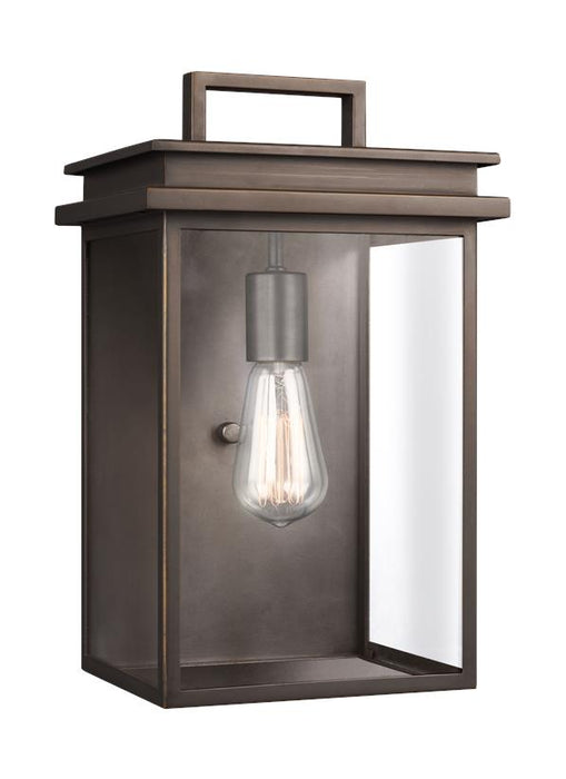 Generation Lighting Glenview Medium Lantern Antique Bronze Finish With Clear Glass (OL13602ANBZ)