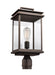 Generation Lighting Glenview Post Lantern Antique Bronze Finish With Clear Glass (OL13607ANBZ)
