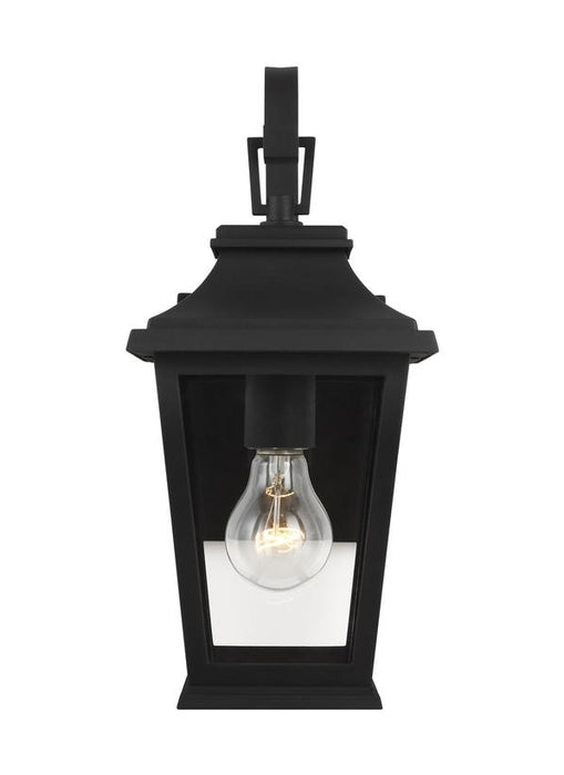 Generation Lighting Warren Mini Lantern Textured Black Finish With Clear Glass Panels (OL15400TXB)