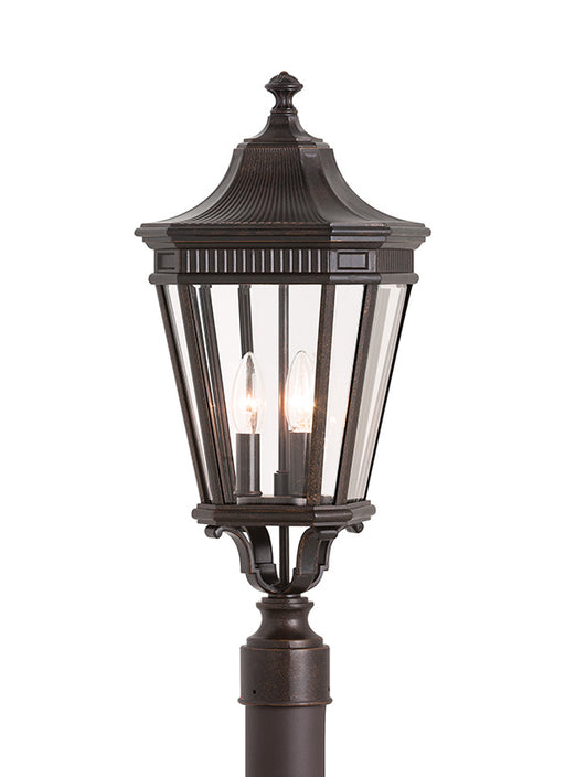 Generation Lighting Cotswold Lane Small Post Lantern 120V Grecian Bronze (OL5407GBZ)