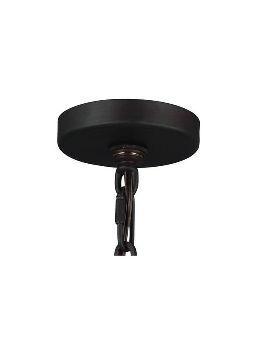 Generation Lighting Frontage Pendant Oil Rubbed Bronze Finish With Clear Glass (P1370ORB)