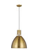 Generation Lighting Brynne Small LED Pendant Burnished Brass Finish (P1442BBS-L1)