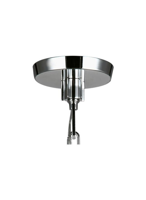 Generation Lighting Elmore Cylinder Pendant Chrome Finish With Clear Glass (P1446CH)