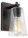 Generation Lighting Mercer 1-Light Sconce Oil Rubbed Bronze Finish With Clear Seeded Glass (VS24301ORB)