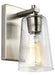 Generation Lighting Mercer 1-Light Sconce Satin Nickel Finish With Clear Seeded Glass (VS24301SN)