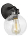 Generation Lighting Clara 1-Light Sconce Oil Rubbed Bronze Finish With Clear Seeded Glass Shade (VS24401ORB)