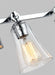 Generation Lighting Monterro 4-Light Vanity Chrome Finish With Clear Seeded Glass (VS24704CH)