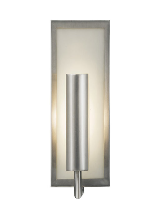 Generation Lighting Mila Wall Sconce Brushed Steel (WB1451BS)