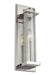 Generation Lighting Silo Sconce Polished Nickel Finish With Polished Nickel Stainless Steel Diffuser And Clear Glass Shade (WB1874PN)