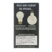 TCP A19 Shaped Filament Bulb - 0.3W 80 CRI 120V Dimmable E26 Base - Xmas Tree Base Down Green (FSA19XMTREEBD)