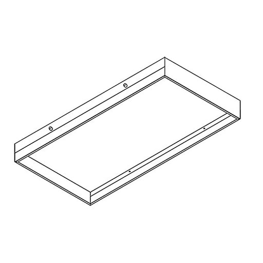 Philips Day-Brite FSF24 2X4 Field Installed Surface Frame Accessory (#912401457671)