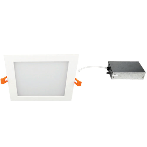 Best Lighting Products 4 Inch Can-Less Square Downlight 3000K (LED-FSP-WH4-4K)