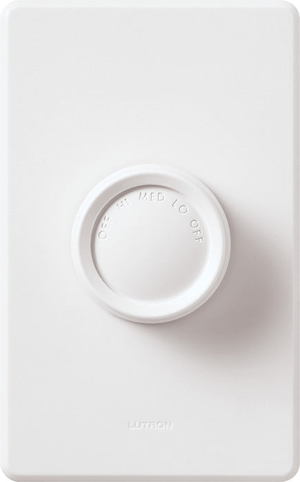 Lutron 120V 2Amp Quiet Fan Dual Knob (Fsq-2Fh-Dk)